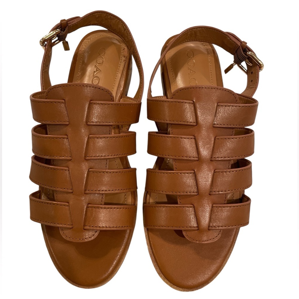 Coach Sandals Tan Size 6.5